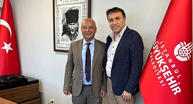 Yahya Göztepe, İBB Mahalli İdareler Başkanı Kemal Aydın ile görüştü