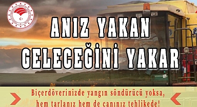 Yangınlara karşı önlem uyarısı