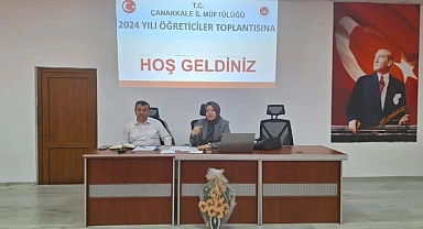 Yaz Kuran kursları öncesi öğreticiler toplantısı