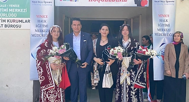 Yenice Halk Eğitim Merkezi yıl sonu sergisi açıldı