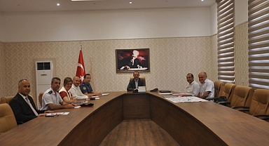 YKS ilçe koordinasyon kurulu toplantısını gerçekleştirdi
