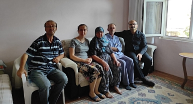 Abacı, Kıbrıs Gazisi Ramadan Kurada'yı ziyaret etti