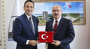 AK Parti Çanakkale İl Başkanlığı'ndan Ömer Toraman'a ziyaret