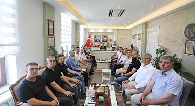 AK Parti teşkilatından Vali Aktaş'a ziyaret