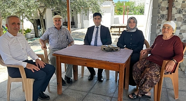 Alper Taş, 15 Temmuz Demokrasi ve Milli Birlik Günü münasebetiyle şehit aileleri ve gazileri ziyaret etti