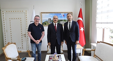 Anadolu Ajansı Bölge Müdürü Aksoy'dan Vali Toraman'a ziyaret