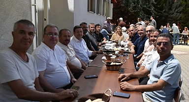Başkan Erkek, Cemevi’nde vatandaşlarla buluştu