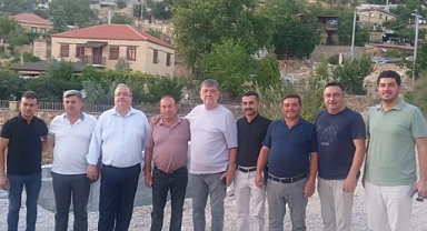 Başkan Ertuğrul Ayvacık'ta
