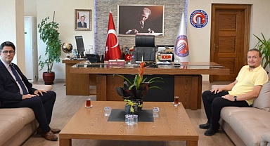 Başkan Öztürk'ten Rektör Erenoğlu'na ziyaret