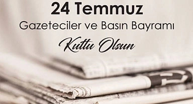 Baştürk'ten Gazeteciler Günü kutlaması