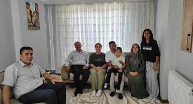 Bekir Abacı, şehit ailelerini ziyaret etti: