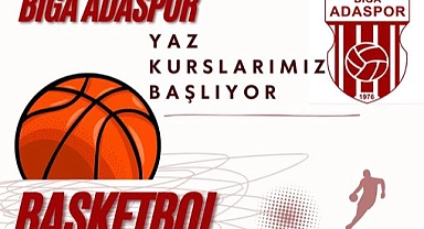Biga Adaspor Basketbol Okulu yaz kursları için kayıtlar başladı