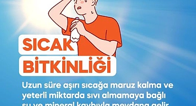 Biga İlçe Sağlık Müdürlüğü'nden sıcak hava uyarısı