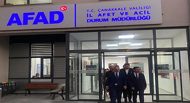 Bülent Turan ve Vali Aktaş, Çanakkale'de ziyaretlerde bulundu