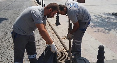 Çanakkale Belediyesi'nden ızgara temizliği