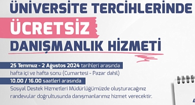 Çanakkale Belediyesi'nden üniversite tercihlerine danışmanlık