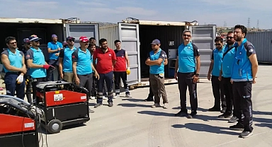 Çanakkale'de UMKE ağır iklim eğitimi