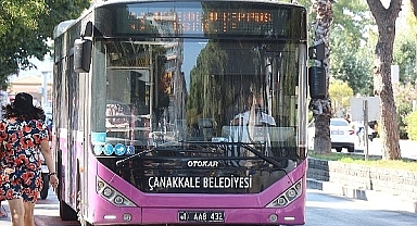Çanakkale'de zamlı ulaşım başladı
