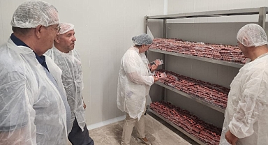 Çanakkale İl Tarım ve Orman Müdürlüğü'nden Uysal Marketler et parçalama ve üretim tesisine ziyaret