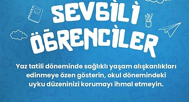 "Çanakkale Mehmet Akif Ersoy Devlet Hastanesi'nden yaz tatilinde sağlıklı yaşam için öneriler"