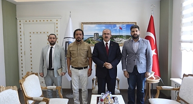 Çanakkale Savaşları Enstitüsü Başkanı Prof. Dr. Karataş'tan Vali Aktaş'a ziyaret