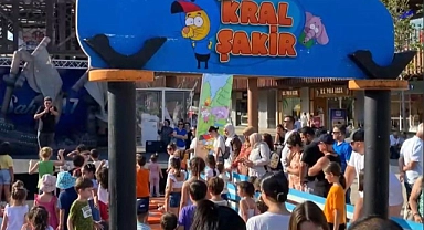 Çocuklar Kral Şakir'le buluştu