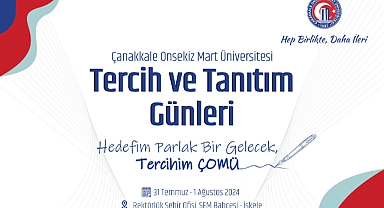 ÇOMÜ’de tercih ve tanıtım günleri