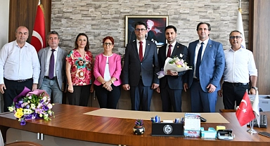 ÇOMÜ Sosyal Bilimler MYO'da devir teslim töreni