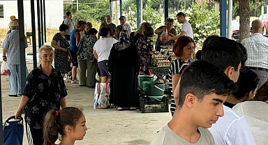 Dalyan Semt Pazarına yoğun ilgi