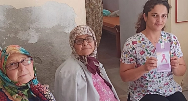 Eceabat Toplum Sağlığı Merkezi, köylerde kanser taraması eğitimi düzenledi