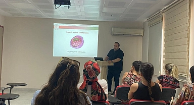 Ezine İlçe Sağlık Müdürlüğü'nden hizmet içi eğitim