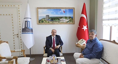 Halil Ertuğrul’dan Ömer Toraman’a hayırlı olsun ziyareti