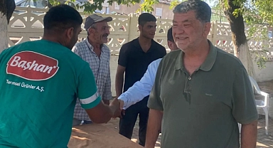 İl Genel Meclis Başkanı Halil Ertuğrul, Biga İlçesi Yeniçiftlik köyünü ziyaret etti