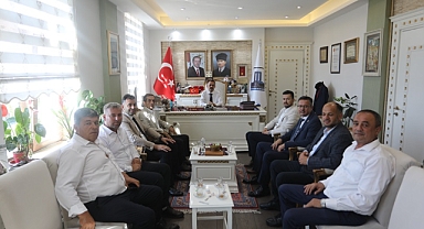 İl Genel Meclisi AK Parti Grubundan Vali Aktaş'a ziyaret