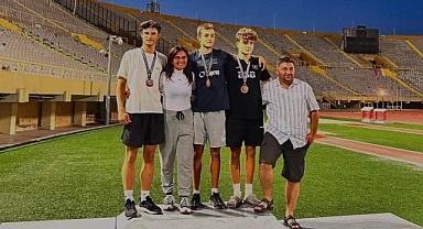 İzmir'de genç sporculardan büyük başarı
