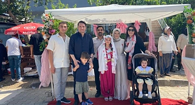 Kaymakam Göktaş, Ayşe Beren'in hatim cemiyetine katıldı