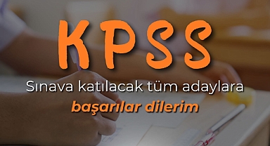 Milletvekili Güneşhan'dan KPSS'ye girecek adaylara başarılar dileği