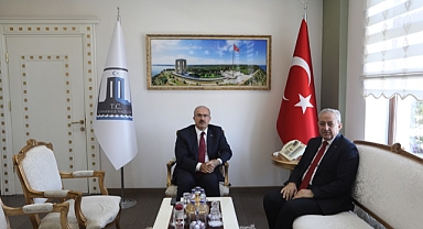 Müdür Kayatürk'ten Vali Toraman'a ziyaret