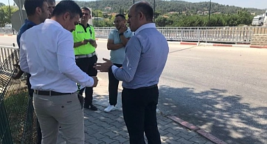 Nebioğlu, trafik güvenliği ve sinyalizasyon çalışmalarını inceledi
