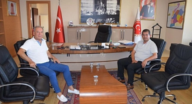 Serdar Soydan'dan İl Genel Meclis Başkanvekili Ramazan Mesut Özyurt'a ziyaret