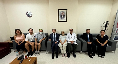 Vali Aktaş'tan Gazi Önder'e ziyaret