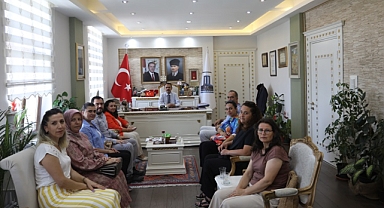 Vali Aktaş ziyaretçilerini ağırladı