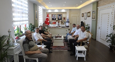 Vali Aktaş ziyaretçilerini ağırladı