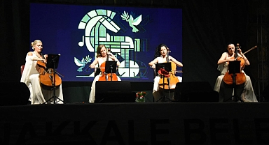 61. Troia Festivali'nde Cello Paradiso'dan unutulmaz performans