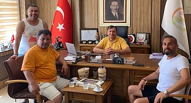 Başkan Atalay ziyaretçilerini ağırladı