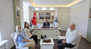 Başkan Çelik'ten Vali Toraman'a ziyaret
