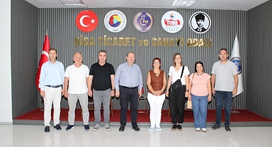 Başkan Doğan, konuklarını ağırladı
