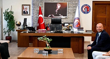 Başkan Göztepe, Erenoğlu’nu ziyaret etti