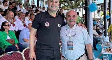Başkan Semerci, 64. Kurtdereli Mehmet Pehlivan Yağlı Güreşleri'ni izledi