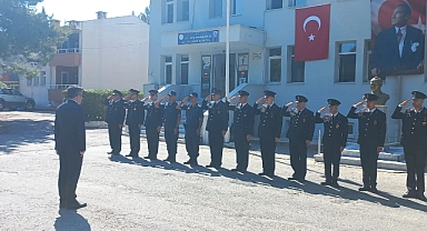 Bayramiç Kaymakamı Emrah Bütün, İlçe Jandarma Komutanlığı’nı ziyaret etti